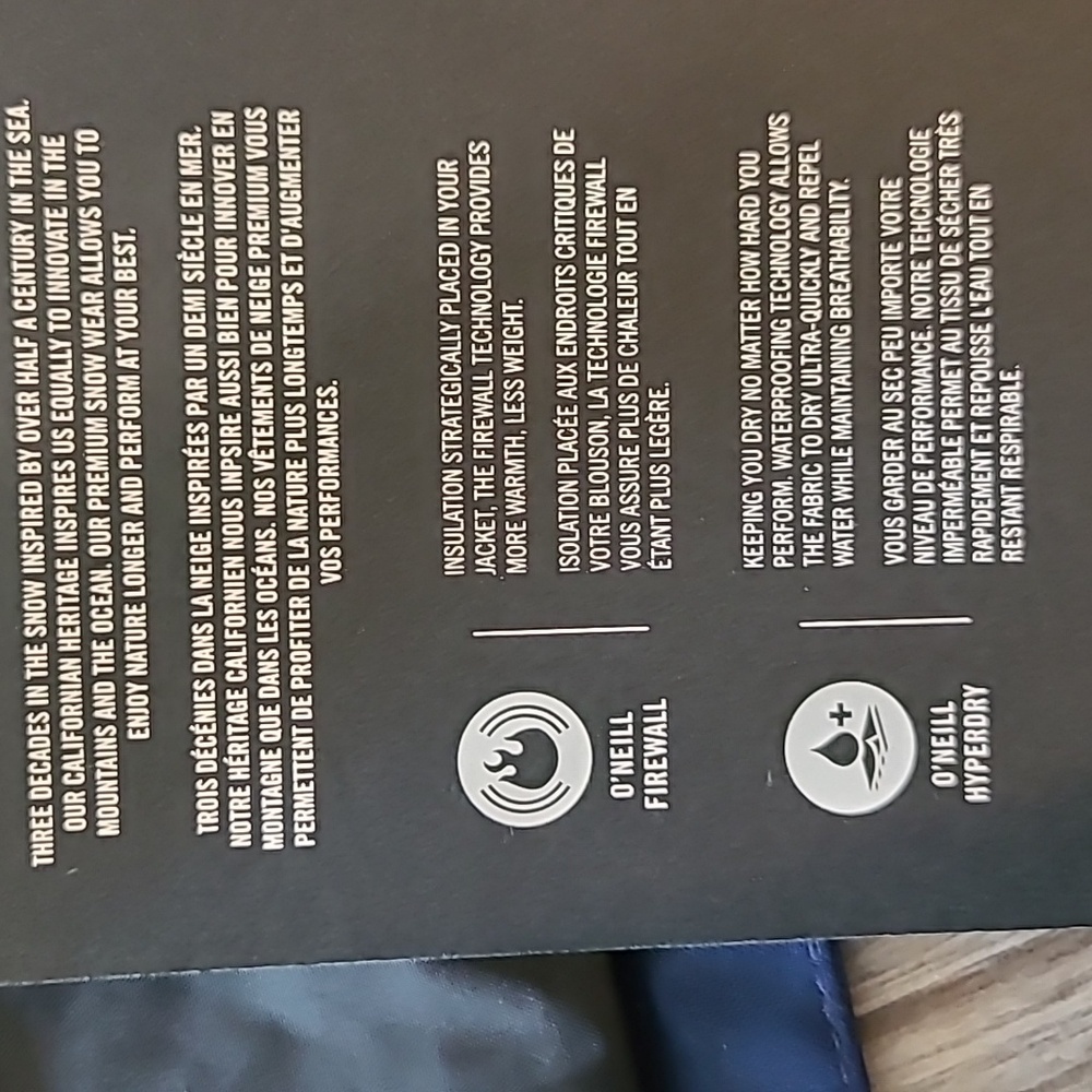 O'neill Halite Ski Jacket Size Medium - Picture 7 of 13